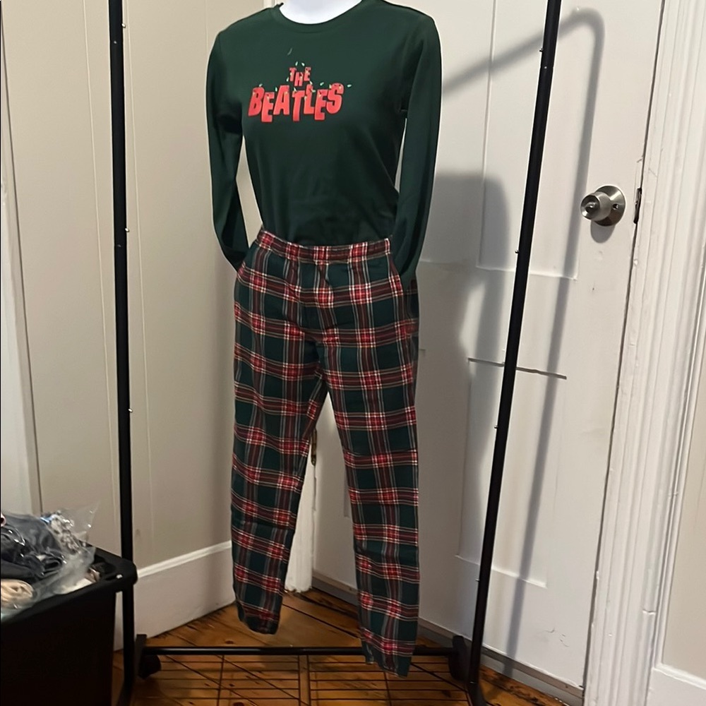 NWOT- The Beatles Christmas Pajama Set. Youth Sizes